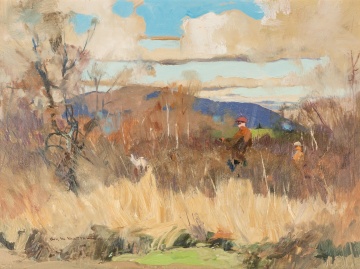 Roy Mason (American, 1886-1972) Hunting Scene